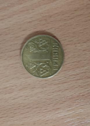 Монета 1 гривна 2002 года