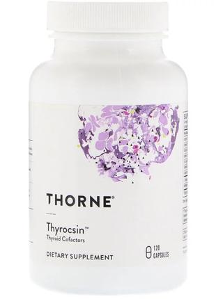Поддержка Щитовидно Железы, Thyrocsin, Thorne Research, 120 ка...