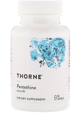 Пантетин, Pantethine, Thorne Research, 60 Капсул