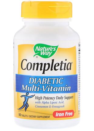 Мультивітаміни для Діабетиків, Diabetic Multi-Vitamin, Nature'...