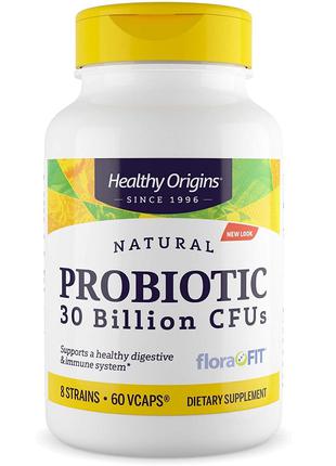Пробиотики для Улучшения Пищеварения, Healthy Origins, 60 геле...