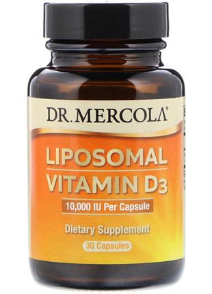 Липосомальный Витамин D3, 10000 МЕ, Liposomal Vitamin D3, Dr. ...