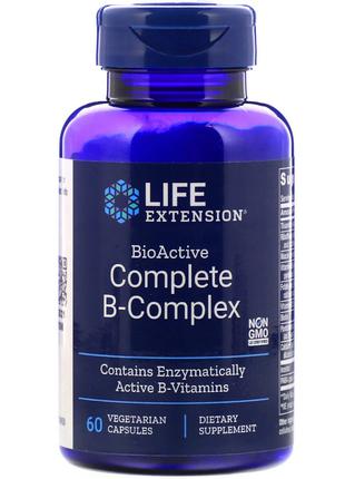Комплекс Вітамінів Групи В, BioActive Complete B-Complex, Life...