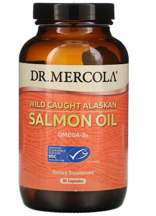 Жир дикого аляскинского лосося, Wild Caught Alaskan Salmon Oil...