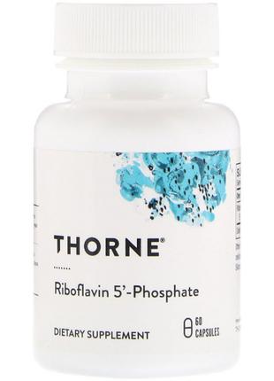 Рибофлавин 5 'Фосфат, Thorne Research, 60 Капсул