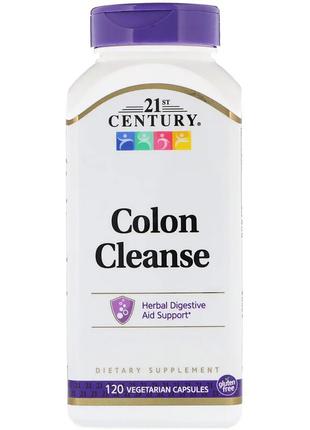 Очищение Кишечника, Colon cleanse, 21st Century, 120 вегетариа...