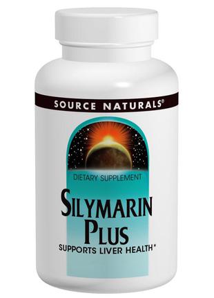 Силімарин Плюс (Розторопша), Source Naturals, 30 таблеток
