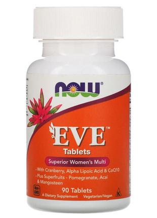 Мультивитамины для Женщин Eve, улучшенная формула, Now Foods, ...
