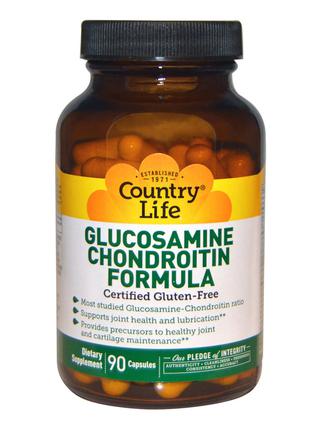 Глюкозамин и Хондроитин, Glucosamine/Chondroitin Formula, Coun...