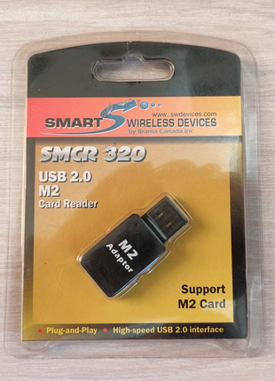 Картридер M2 (MS-micro) карт. SMCR 320.