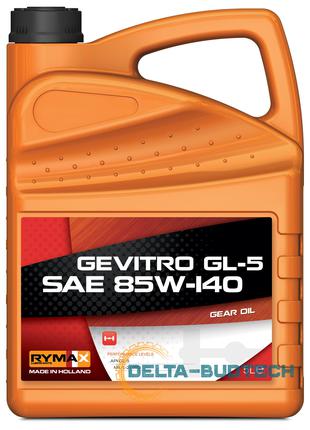 Трансмиссионное масло RYMAX Gevitro GL-5 85w/140 5 л.