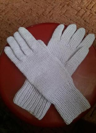 Перчатки теплые hand made