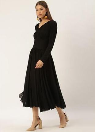 Чёрное платье jones new york