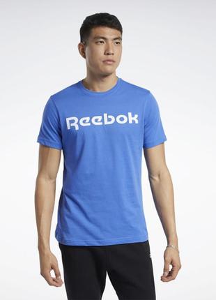 Футболка коллекция 2020 reebok graphic series linear logo tee