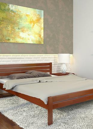 Ліжка нові з натурального дерева, сосни або буку, "Роял" 160/200