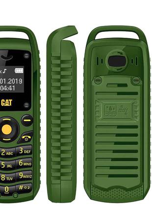 Мини мобильный телефон Gt Star CAT B25 (2 Sim) зелёный