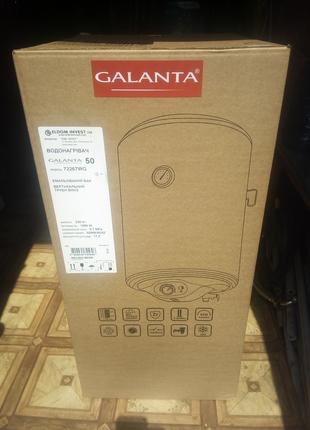 Шикарный водонагреватель Galanta slims 50л.