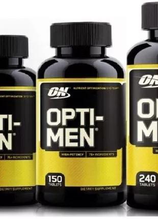 Витамины и минералы для мужчин Opti-men 150 таб (USA ОРИГИНАЛ)
