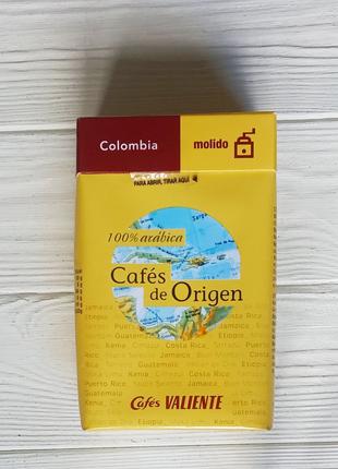 Кофе молотый Cafes Valiente Cafes de Origen Colombia 250г (Исп...