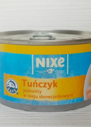 Тунец в подсолнечном маслом NIXE 185г