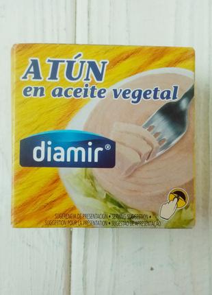 Тунец в подсолнечном масле Diamir Atun En Aceite Vegetal 80г (...