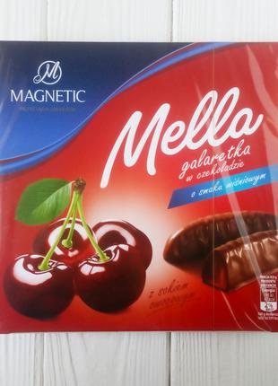 Цукерки желе вишневе в шоколаді Mella Magnetic 190г (Польща)