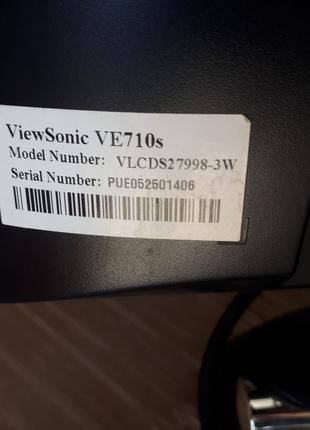 Монитор монітор ViewSonic 17"