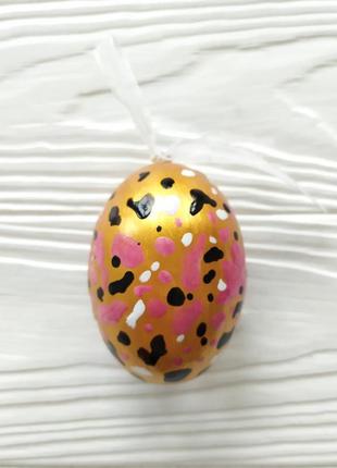 Сувенирное пасхальное яйцо с рисунком