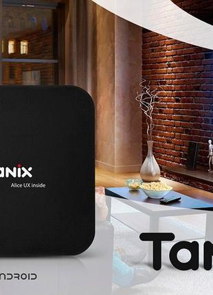 Смарт ТБ-бокс Tanix TX6 Alwinner H6 Wi-Fi 2.4/5ГГц Андроїд 6k