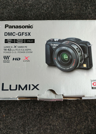 Фотоапарат Panasonic Lumix DMC-GF5Х
