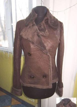 Тёплая женская куртка - косуха avalanche. франция. лот 675