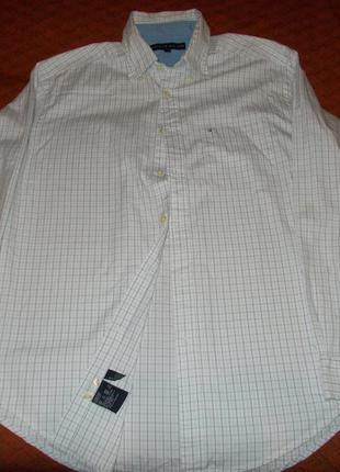 Рубашка с длинным рукавом премиум качества tommy hilfiger