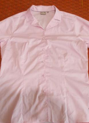Розовая блузка с рукавом-фонариком cross sweden