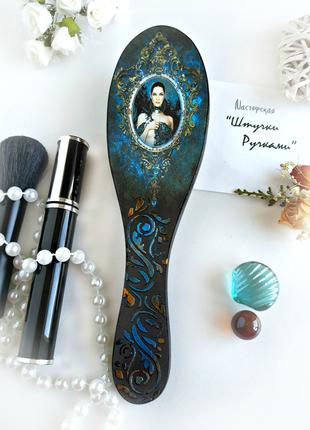 Расческа массажка "BLACK"