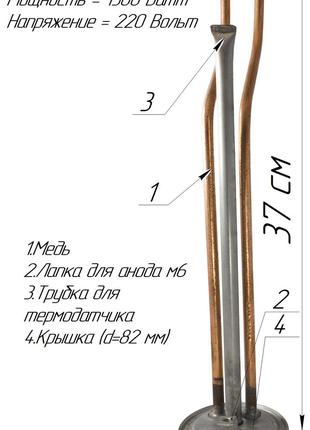 ТЕН для бойлера №25