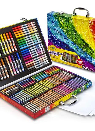 Большой набор для рисования Крайола / Crayola 140 предметов