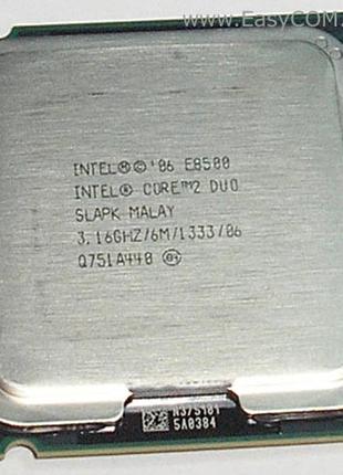 Процессор Intel Core2 Duo E8500 3.16GHz/6M/1333 s775, tray