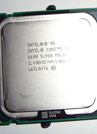 Процессор Intel Core2 Duo E6750 2.66GHz/4M/1333 s775, tray