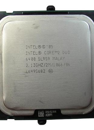Процессор Intel Core2 Duo E6400 2.13GHz/2M/1066 s775, tray