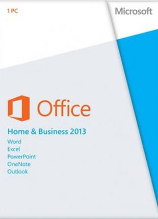 Microsoft Office 2013 Home and Business, 32/64-bit, Rus, DVD (...