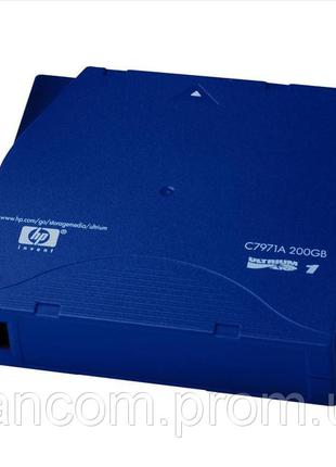 LTO картридж (кассета) HP LTO-1 емкостью 200 Гб C7971A