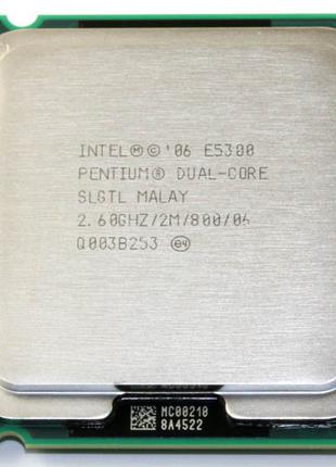 Процессор Intel Pentium Dual-Core E5300 2.60GHz tray