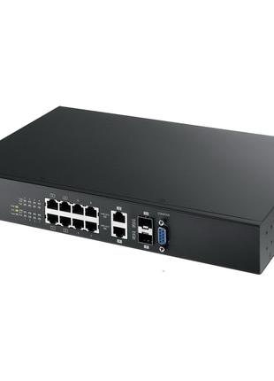 Управляемый коммутатор 8 порт 1000Base-TX ZyXEL GS2200-8 бу