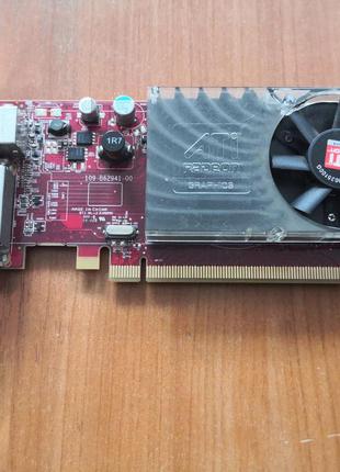 Видеокарта ATI Radeon HD3450 256MB PCI-E б/у + переходник