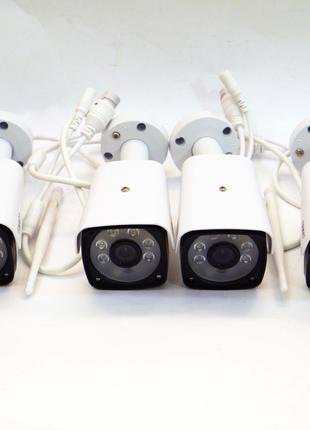 Комплект видео наблюдения 4 беспроводные камеры HD720