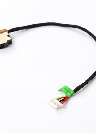 Разъем питания с кабелем для HP PJ852 (4.5mm x 3.0mm + center ...