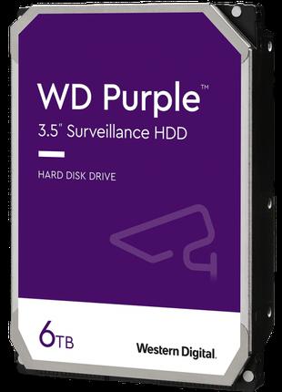 Жесткий диск HDD 3.5" 6TB Western Digital (WD62PURZ) WD Purple