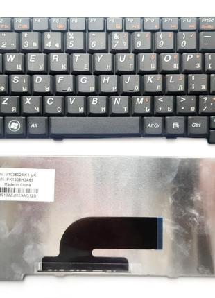 Клавиатура для ноутбуков Lenovo IdeaPad S10-2 Series черная RU/US