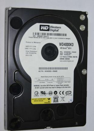 Жорсткий диск (HDD) WD 400 GB (WD400KD) бу
