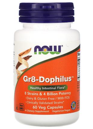 Пробіотики для поліпшення молочного Тракту, Gr8-Dophilus, Now ...